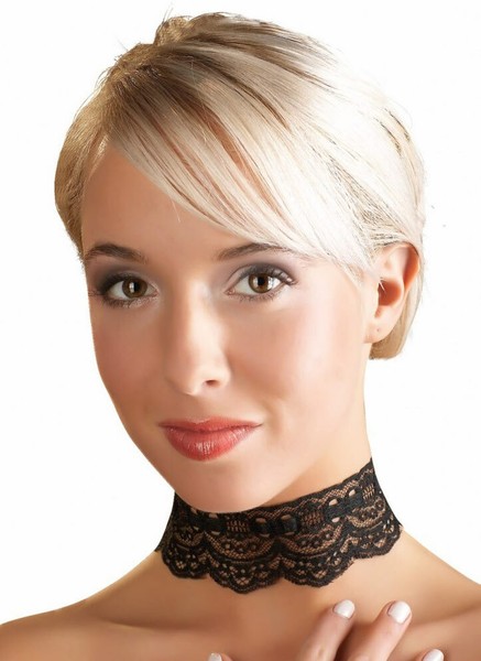 "Halsband Aus Zarter Spitze Modeschmuck Halskette Kette \"Virginy\""-image