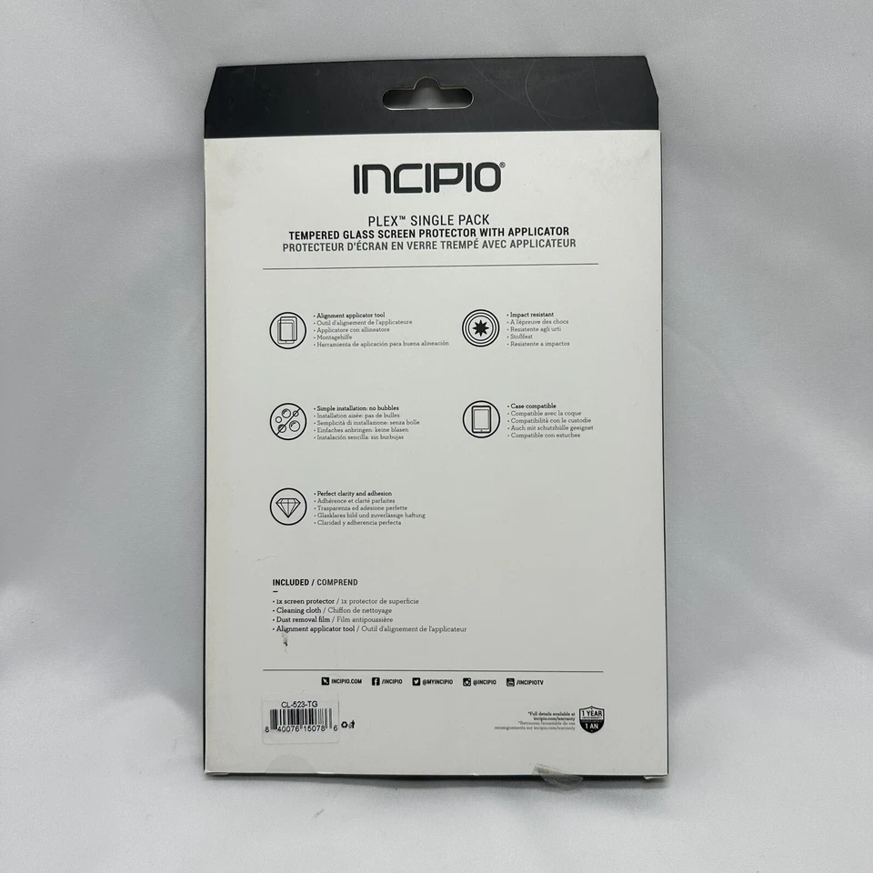 Incipio Plex Plus Tempered Glass Screen Protector for iPad mini 4 - Image 3 of 4