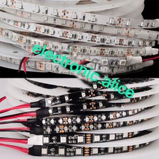 DC12V 3528/5050 UV Ultraviolet purple 60LED/M 300LED Strip light Black/White PCB
