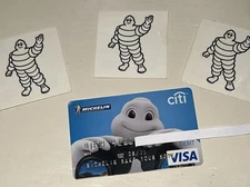 Citi MICHELIN Tires Mr Bib Bibendum VISA Debit Credit Card Promo EXPIRED 2011