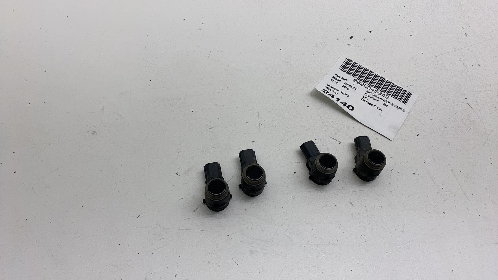 ⭕ 2017-2020 Maserati Levante SET Bumper Assist PDC Park Distance Sensor 53104272