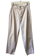 DOCKERS Womens Size 8 Vintage Beige Premium Euro Twill Khaki Pants