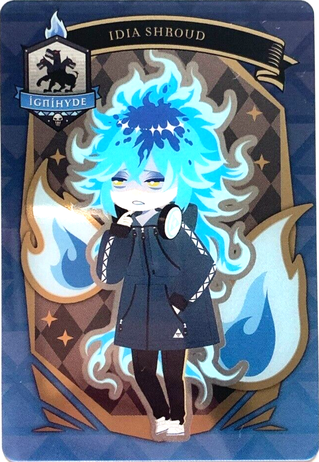 Idia Shroud Disney Twisted Wonderland Plastic card Japanese