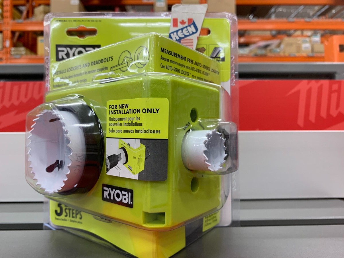 AiWaWa CA, RYOBI CANADA Wood/Metal Door Lock Installation Kit | eBay
