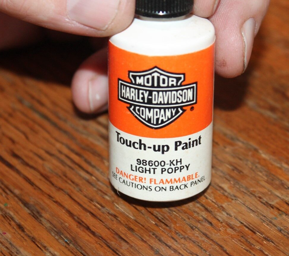 Light Poppy Harley Davidson TouchUp Paint 98600KH 1/2 Fl. Oz. eBay