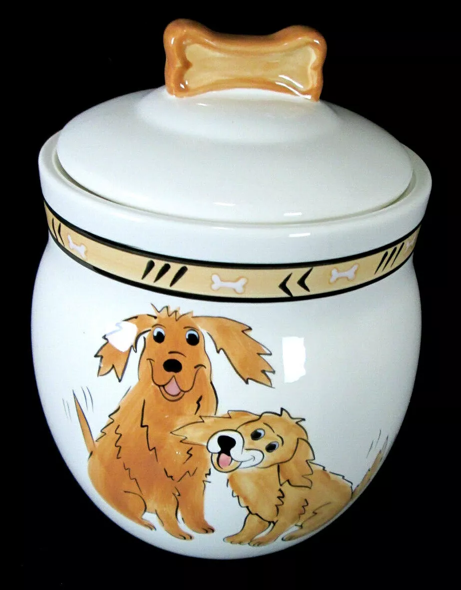 Dog treat hotsell cookie jar