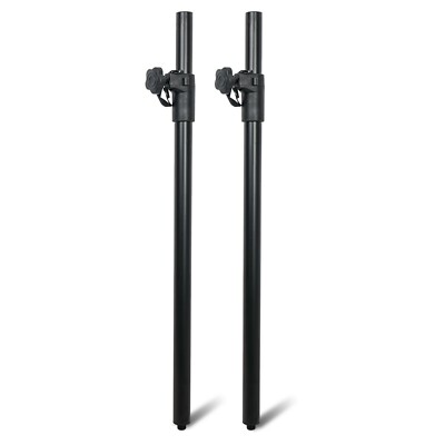 Sound Town 2-Pack Subwoofer Speaker Poles Adjustable Height M20 Fit (STSDA-M54B)