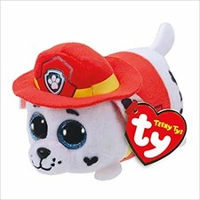 TY Beanie Boos - Teeny Tys Stackable Plush - Paw Patrol - MARSHALL 4 inch 