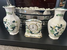 Masons Ironstone Vases And Clock