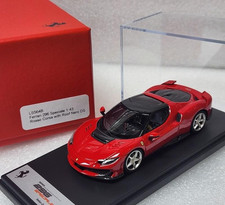 Ferrari 296 Speciale Rosso Corsa with Roof Nero DS Looksmart 1/43 LS564B