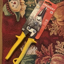 CRESCENT M3R WISS 9-3/4" COMPOUND ACTION, STRAIGHT/LEFT/RIGHT CUT AVIATION SNIPS