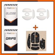FeetGlide PTFE Mouse Skates  Grip Tape Bundle for Keychron M7