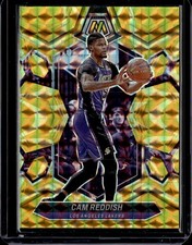 2023-24 Panini Mosaic #113 Cam Reddish Reactive Yellow