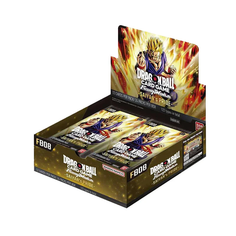 DRAGON BALL TCG Booster Box FUSION WORLD FB08 FB-08 Sayan's Pride - ENG ENGLISH