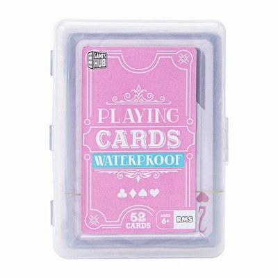  RMS International Game Hub PINK Waterproof Playing Cards BNWT 