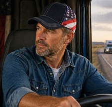 USA American Flag Hat Trucker Cap SnapBack Hat 4th Of July Hat Memorial Day