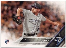 2016 Topps Jason Gurka Rookie Card RC #577 Rockies