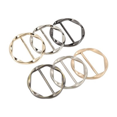 6-Teilige Schal--Clips für T-Shirts, Krawattenklammern für Damen, Metall-T-2245