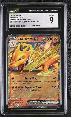 Charizard ex graded CGC 9 for sale on eBay