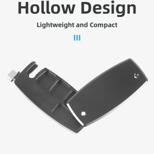 Lightweight Aluminum Camera Stand Base with Quick Release and Rubber Sole