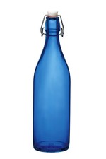 Bormioli Rocco Giara Bottles, Navy, Set of 6