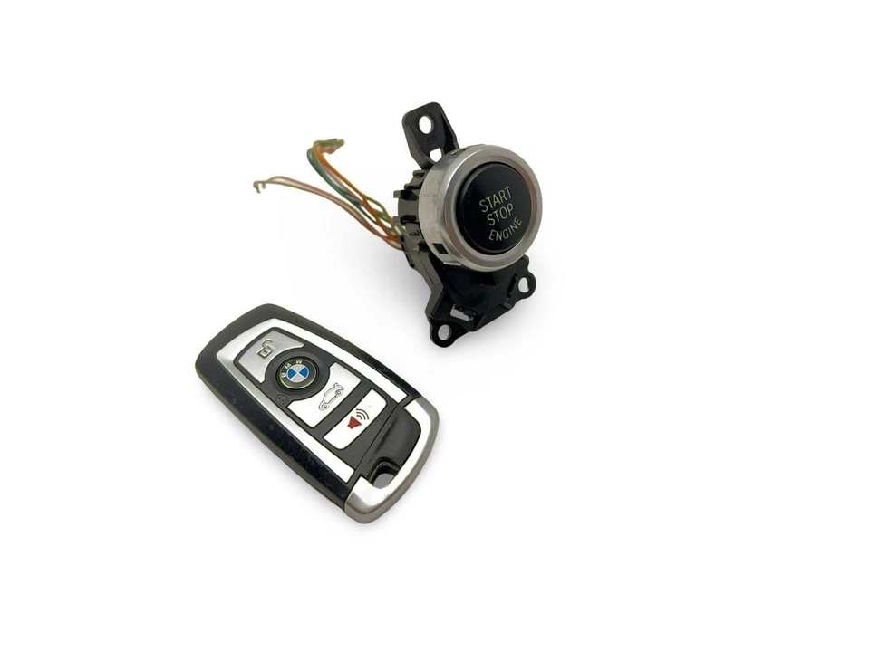 2009-2015 BMW 750I Ignition Push Button Switch With Key - Image 3 of 4