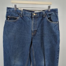 Carhartt FR Jeans Mens 36X34 Blue Denim Flame Resistant CAT2 READ 