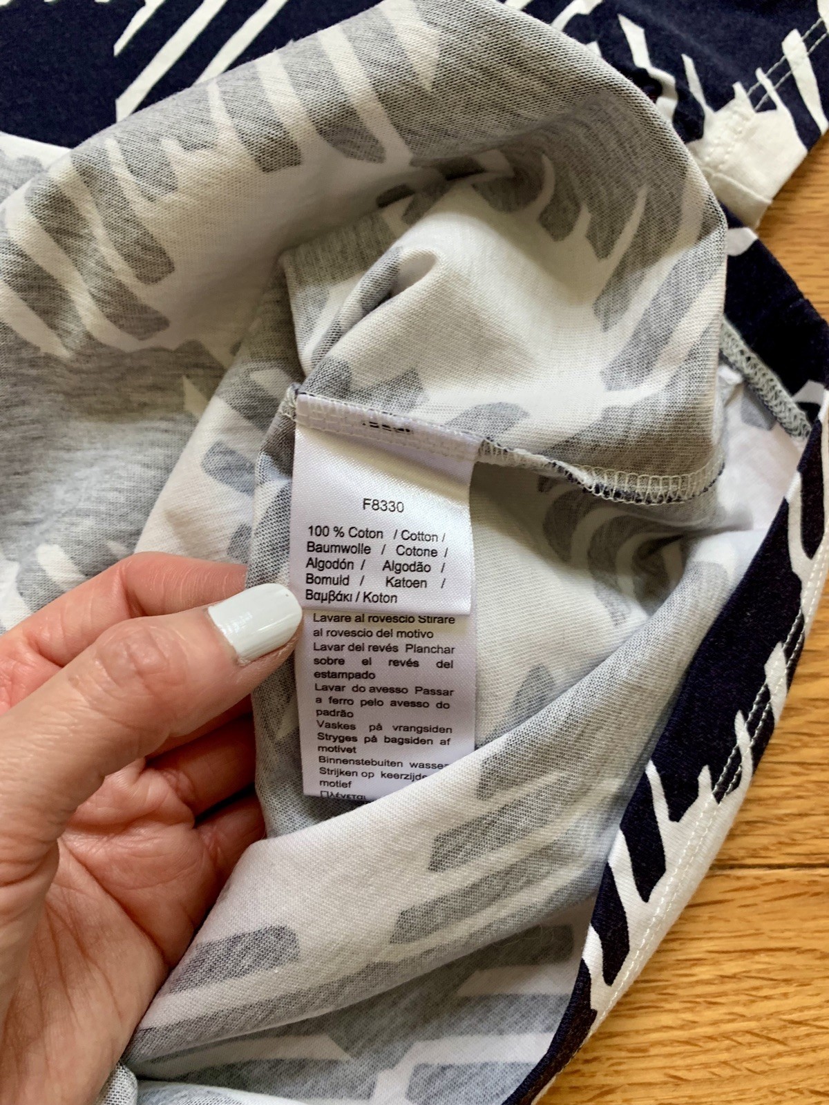 Lacoste Solid & Striped Black White Gingham Megha… - image 3