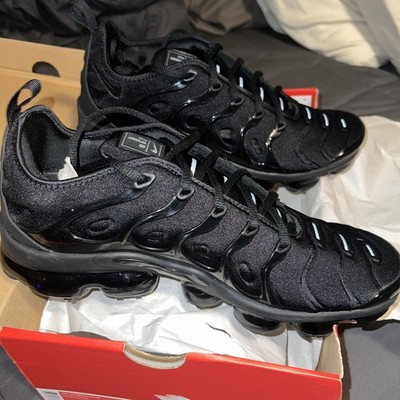 Size 10.5 - Nike Air VaporMax Plus Low Triple Black