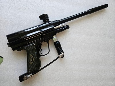 Gen E Matrix paintball gun   great shape, dry fires, aardvark, ALBA - video