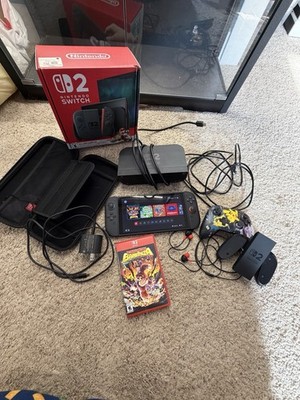 Nintendo Switch 2 Bundle Donkey Kong Bananza With Pro Controller And Case