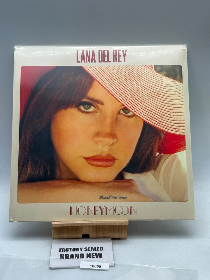 Lana Del Rey- Honeymoon  New/Sealed   2015 Red Translucent Foto 2 de 4