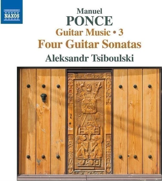 Audio Cd - Manuel Maria Ponce - Guitar Music, Vol.3: 4 Guitar Sonatas - Naxos --image