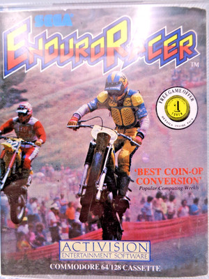 COMMODORE 64/128 -- ENDURO RACER (ACTIVISION)