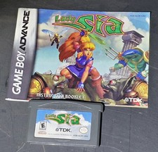 Lady Sia (Nintendo Game Boy Advance, 2001) GBA - Game & Manual 