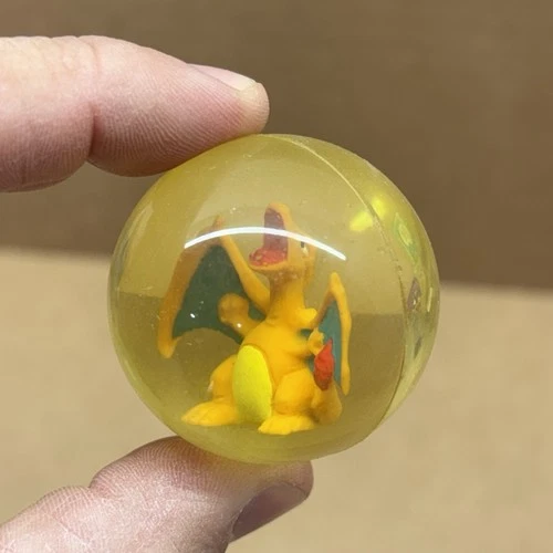 Vintage Pokemon Charizard Super Bounce Ball toy - Free Shipping