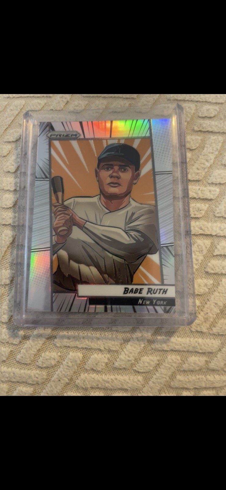 2023 Panini Manga BABE RUTH Rainbow Prizm 🌈