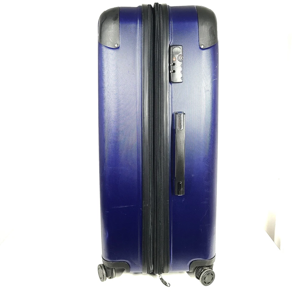 Heys 'Velocity' 30" Spinner Expandable Hardside Luggage Check In Locking PC Blue - Image 2 of 4