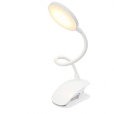 LED Desk Lamp Touch Dimming 3 Modes USB Clip Table Light for Reading Study