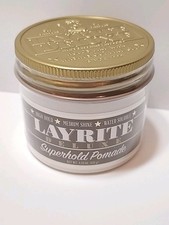 LAYRITE Original, SuperHold, Medium Shine, Men's Grooming Product 4.25oz Sealed