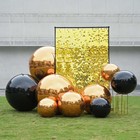 Yescom 3PCS Big Shiny Inflatable Mirror Balls with Electric Air Pump 20"/32"/60" — photo 3