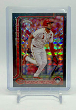 2025 Topps Chrome Jeimer Candelario Black Geometric Refractor 04/10