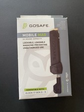 GOSAFE Mobile Safe Glock 17 Gen 3-5 Black GSMSGLK17