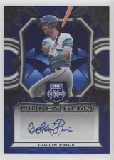 2023 Panini Elite Extra Edition Hidden Gems Blue Collin Price #HG-CPC Auto ow4