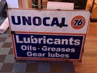 Antique -vintage look Union 76 Authorized Dealer sales service Station Sign