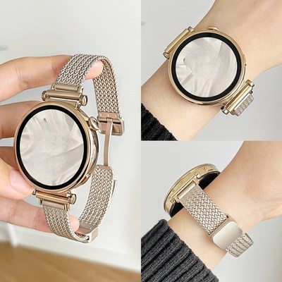Premium Watch Strap Slim Folding Buckle Strap for Women 14 18 20 22mm Universal