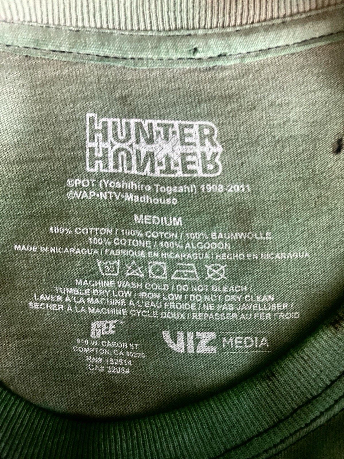 Hunter x Hunter Gon Graphic Custom Tye-Dye T-Shir… - image 6