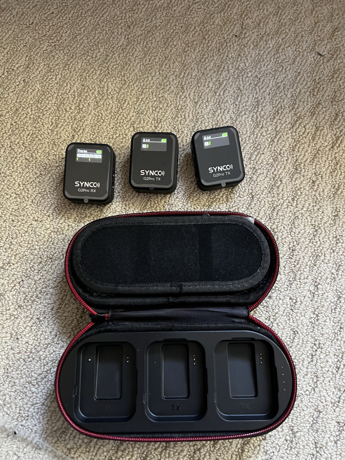 SYNCO Wireless Lavalier Mic System, G2(A2) PRO Dual Channel 656FT Transmission