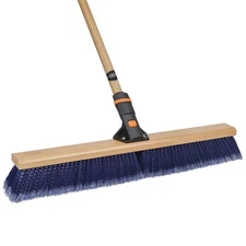 SWOPT 24” Multi-Surface Push Broom Head — Cleaning Interchangeable with All