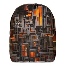 Futuristic Design- Minimalist Backpack